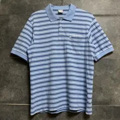 90s 00s NIKE ナイキ ボーダー ポロシャツ 刺繍ロゴ 古着 y2k