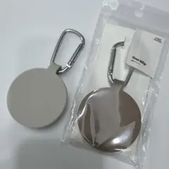 【未使用】スリコ　強力マグネット 帽子クリップ カラビナ付き 2個セットのサムネイル