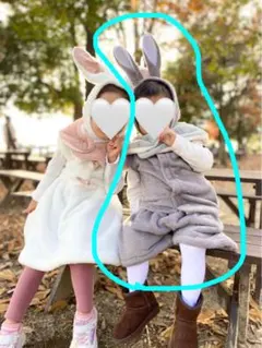 うさぎ着ぐるみキッズ