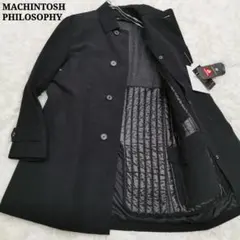 新品未使用 マッキントッシュ トロッター ステンカラーコート ライナー 黒 M