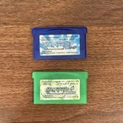 ポケットモンスター 緑・青 セット 動作確認済み