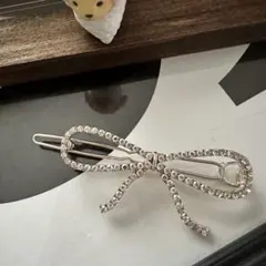 特価❤︎プレミアム限定129の2キラキラストーンジュエリーリボンボールピンビジュー