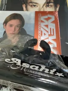 treasure アサヒ ペンライトリング 新品未開封 NEW WAV CD付