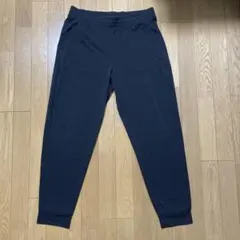 ユニクロ：ドライストレッチジョガーパンツ　エアリズム Lサイズ ブラック