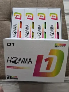 HONMA 本間ゴルフ ゴルフボール マルチカラー 12個入りのサムネイル