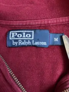 Polo by Ralph Lauren ハーフジップ スウェット 赤 Mのサムネイル