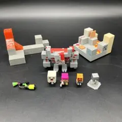 Minecraft ミニフィギュア ブロックセット　レッドストーンゴーレム