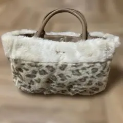 ヒョウ柄 トートバッグ