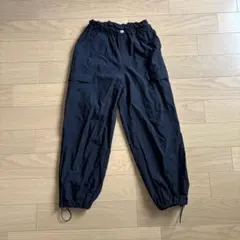 グローバルワークキッズ　140サイズ カーゴパンツ　黒