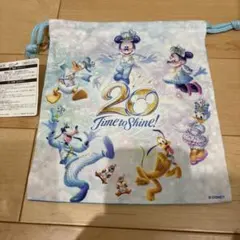 ディズニーリゾート ディズニーシー 巾着 20周年