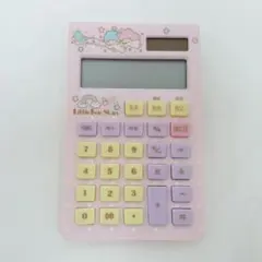 【 希少 】サンリオ　リトルツインスターズ　電卓　キキララ