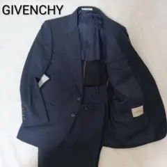 【美品】GIVENCHY　スーツ　セットアップ　M　総柄　背抜き　黒　M