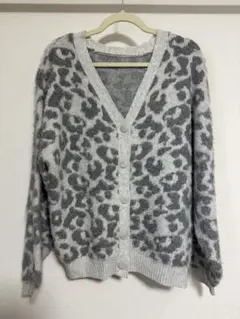 レオパード柄 カーディガン Fサイズ