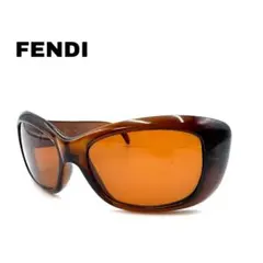 FENDI フェンディ サングラス クリアブラウン サイドロゴのサムネイル