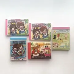 メモメモ帳 平成レトロ 女児 5個セット