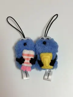 スンスン スシロー コラボ 指人形マスコット たまご えび