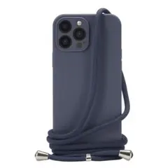iPhone13Pro ケース シリコン カバー ストラップ付き ショルダー