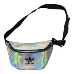 adidas ホログラフィックボディバッグ