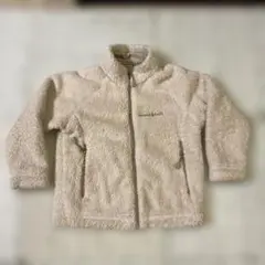モンベル　クリマエアジャケット フリースジャケット　アイボリー　100cm