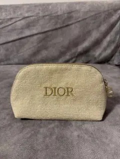 Dior 限定ノベルティ ゴールドポーチ