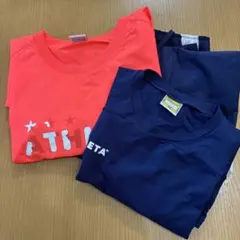 ATHLETA 長袖ピステ上下 160 Tシャツ160 ハーフパンツSセット