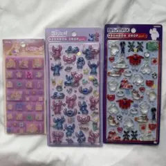 【正規品】ディズニー　ボンボンドロップシール　タイルシール　3枚セット