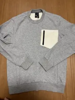 adidas グレー スウェット トレーナー ポケット付き