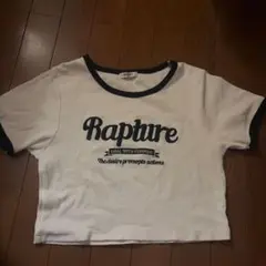 INGNI ロゴプリント リンガーTシャツ