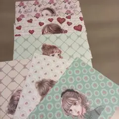 95.デザインペーパー、コラージュペーパーまとめ売り