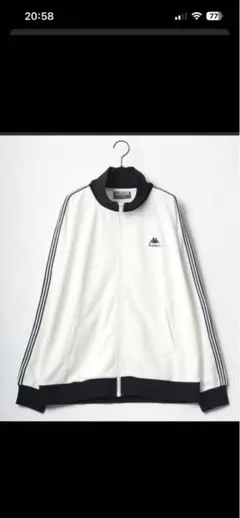 Kappa/オーバーサイズ ロゴ ワンポイント刺繍 トラックジャケット