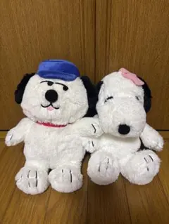 スヌーピー　オラフ　ベル　2点セット