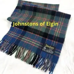 Johnstons of Elgin マフラー　タータンチェック　ユニセックス