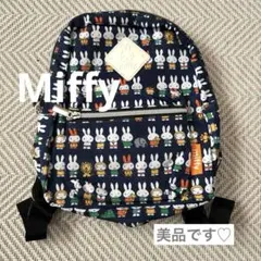 ★美品★ミッフィー 機能的 リュックサック 保育園 幼稚園