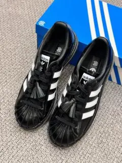 adidas Originals Superstar × CLOT ブラック27