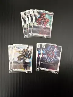 リック・ディアス 、ルブリス 、リック・ディアス（赤） ガンダムカードゲーム