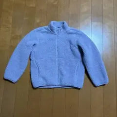 無印良品 子供 キッズ ボア フリース ジャケット 140
