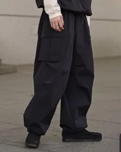 【WYM LIDNM】 UTILITY TECH CARGO ブラック Mサイズ