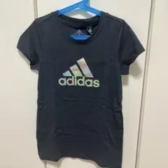 【新品タグ付】アディダス ADIDAS キッズ Tシャツ 140cmのサムネイル