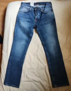 Nudie Jeans Grim Tim W31 L32 ダークブルー - メルカリ