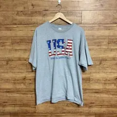 USA製 US古着 半袖Tシャツ 星条旗 国旗 USAプリント アメリカ製のサムネイル