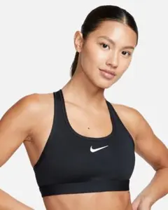 NIKE スウッシュ ミディアムサポート パッディド スポーツブラのサムネイル