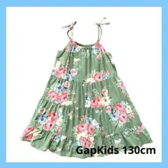 GAP KIDS 花柄 キャミワンピース M (8) 130