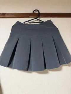 グレー プリーツ ミニスカートのサムネイル