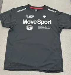 デサント MoveSport 半袖Tシャツ ブラック サイズO