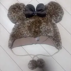 ディズニー ヒョウ柄ファンキャップ 旧型