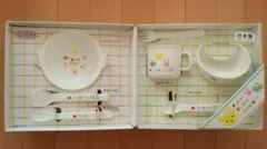 【新品未使用】MIKI HOUSE(ミキハウス)♡ベビー用食器セット