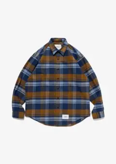 WTAPS TXT01/LS/COTTON.FLANNEL サイズM