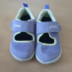 asics 紫 サンダル 24cm (US K7.5)
