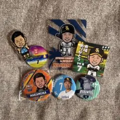 北海道日本ハムファイターズ 北山亘基投手 缶バッジ＆アクリルスタンド