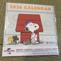 2026年 スヌーピー 卓上カレンダー NISSAY